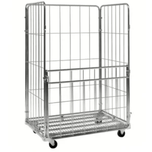 rullcontainer 4 sidor 72x80x180cm 400kg, stackbar (kopia)